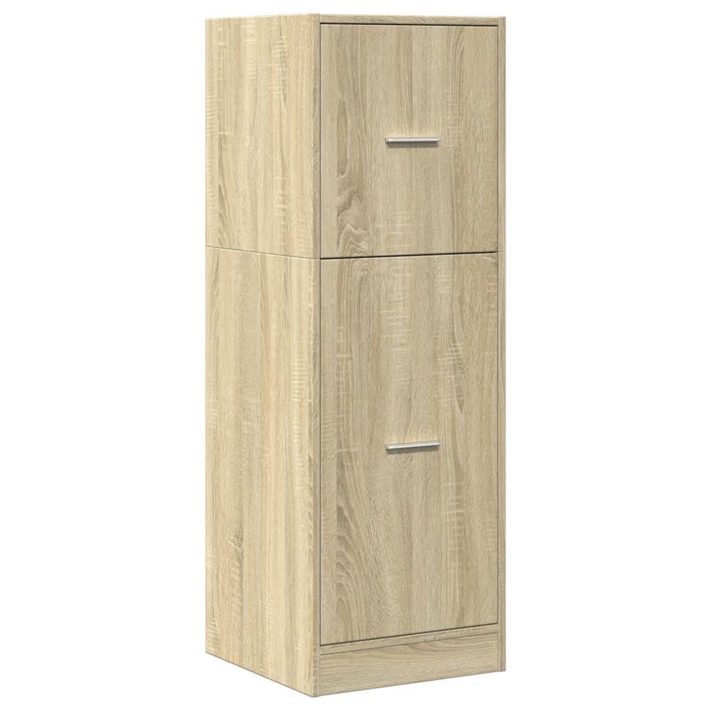 Apothekerschrank Sonoma-Eiche 40x41x118 cm Holzwerkstoff VIDAXL