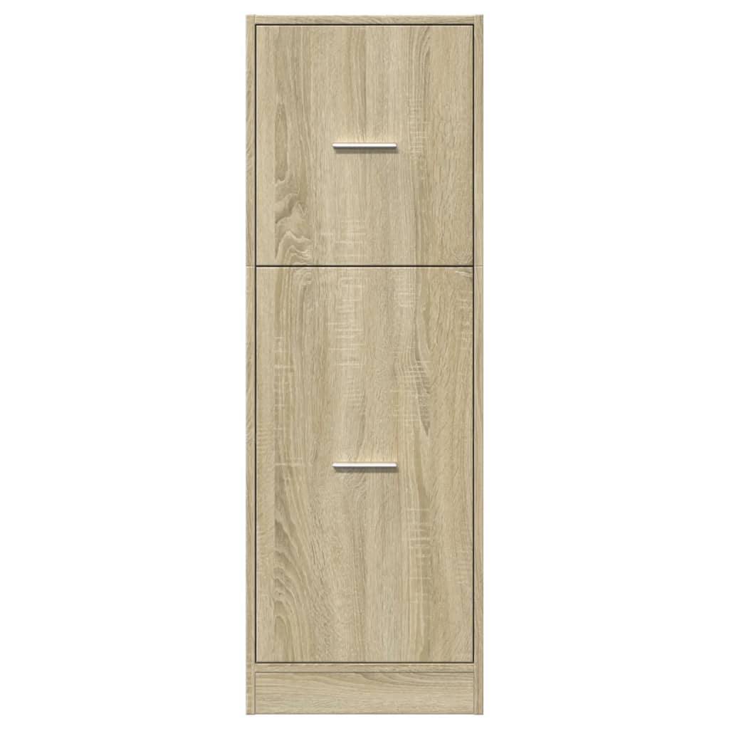 Apothekerschrank Sonoma-Eiche 40x41x118 cm Holzwerkstoff VIDAXL