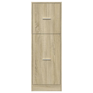 Apothekerschrank Sonoma-Eiche 40x41x118 cm Holzwerkstoff VIDAXL