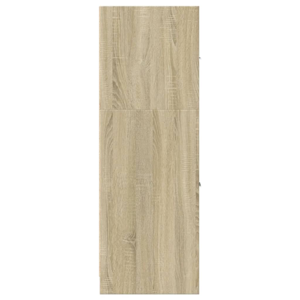 Apothekerschrank Sonoma-Eiche 40x41x118 cm Holzwerkstoff VIDAXL