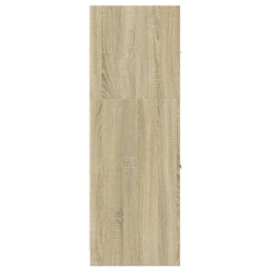 Apothekerschrank Sonoma-Eiche 40x41x118 cm Holzwerkstoff VIDAXL