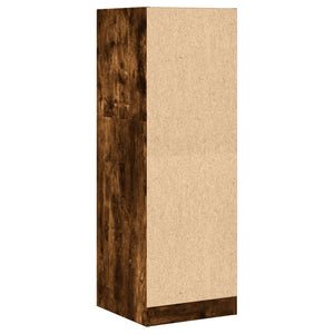 vidaXL Apothekerschrank Räuchereiche 40x41x118 cm Holzwerkstoff