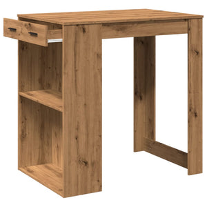 Bartisch Artisan-Eiche 102x70x103,5 cm Holzwerkstoff