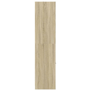 vidaXL Apothekerschrank Sonoma-Eiche 30x41x174,5 cm Holzwerkstoff