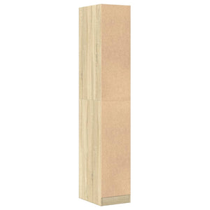 vidaXL Apothekerschrank Sonoma-Eiche 30x41x174,5 cm Holzwerkstoff