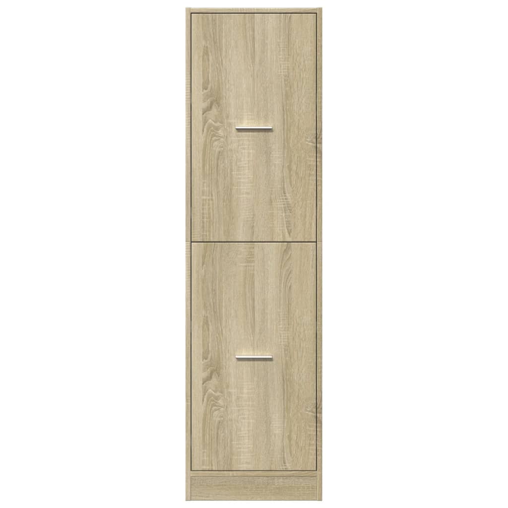 Apothekerschrank Sonoma-Eiche 40x41x144,5 cm Holzwerkstoff VIDAXL