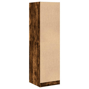 vidaXL Apothekerschrank Räuchereiche 40x41x144,5 cm Holzwerkstoff