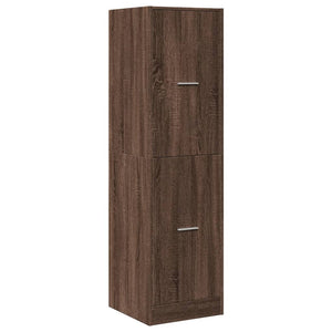 vidaXL Apothekerschrank Eichen-Optik 40x41x144,5 cm Holzwerkstoff