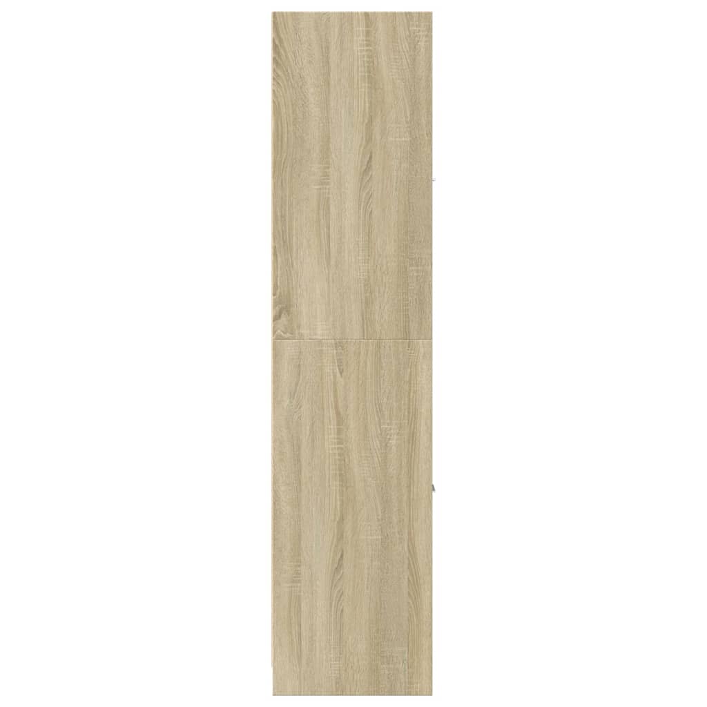 vidaXL Apothekerschrank Sonoma-Eiche 40x41x174,5 cm Holzwerkstoff