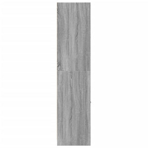 vidaXL Apothekerschrank Grau Sonoma 40x41x174,5 cm Holzwerkstoff