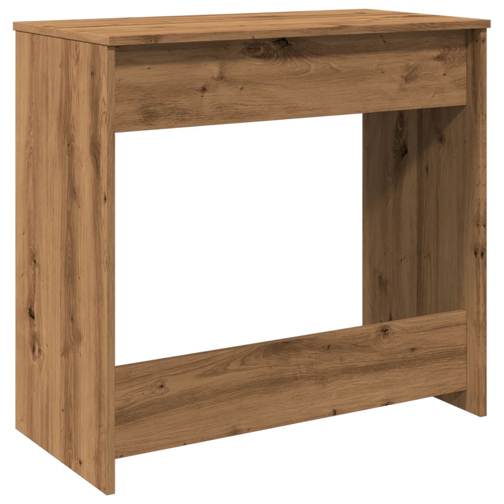 vidaXL Schreibtisch Artisan-Eiche 80x40x75 cm Holzwerkstoff