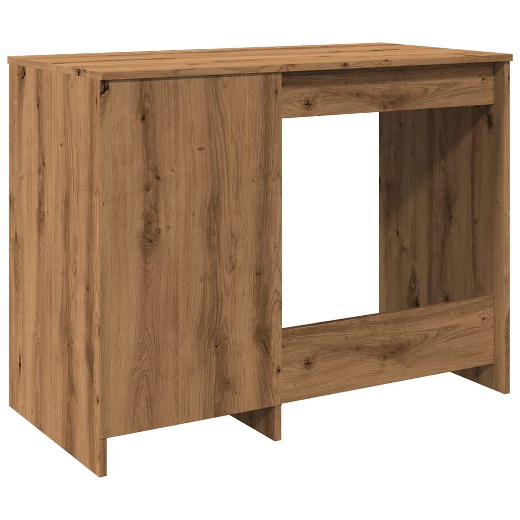 vidaXL Schreibtisch Artisan-Eiche 100x50x76 cm Holzwerkstoff