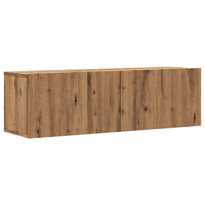 TV-Wandschrank Artisan-Eiche 100x30x30 cm Holzwerkstoff VIDAXL