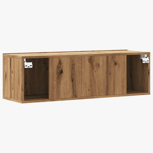 TV-Wandschrank Artisan-Eiche 100x30x30 cm Holzwerkstoff VIDAXL