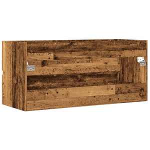 Waschbeckenschrank Altholz-Optik 100x38,5x45 cm Holzwerkstoff