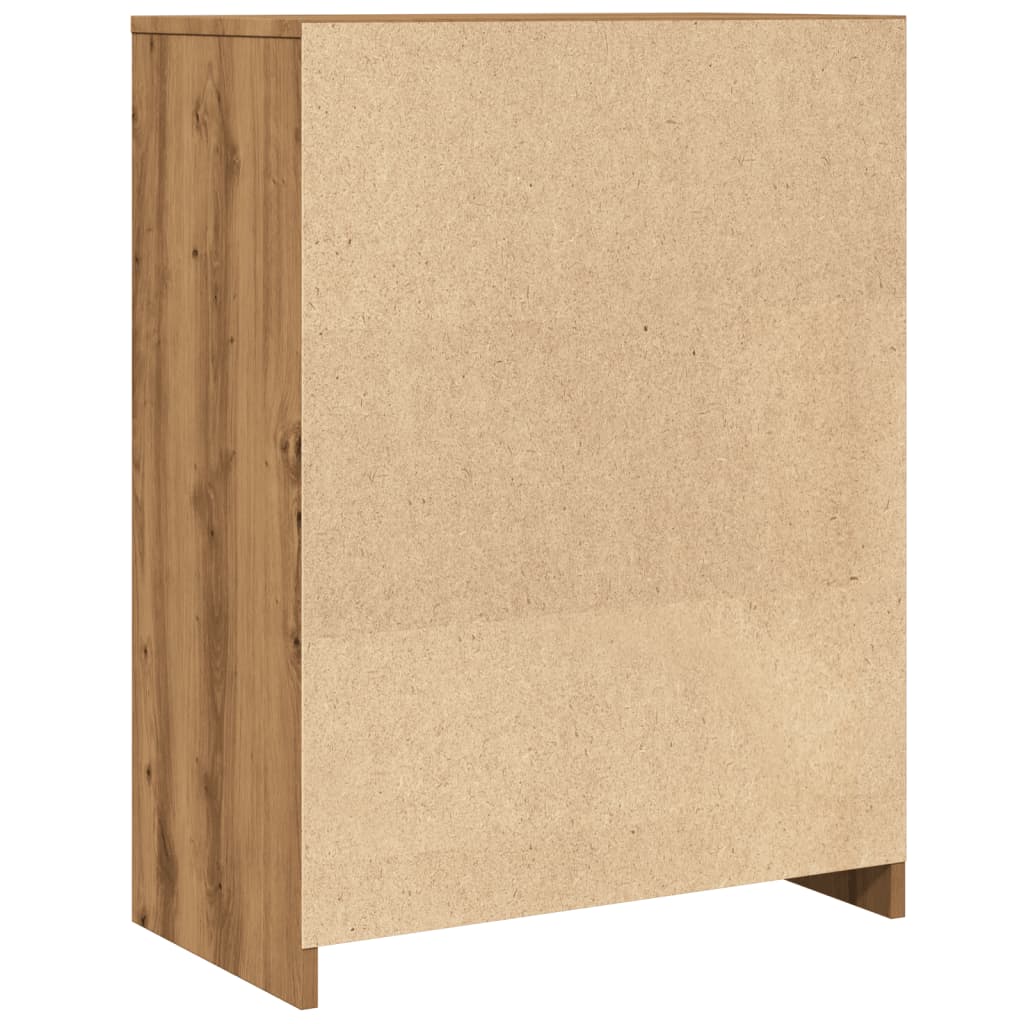 Badschrank Artisan-Eiche 60x33x80 cm Holzwerkstoff