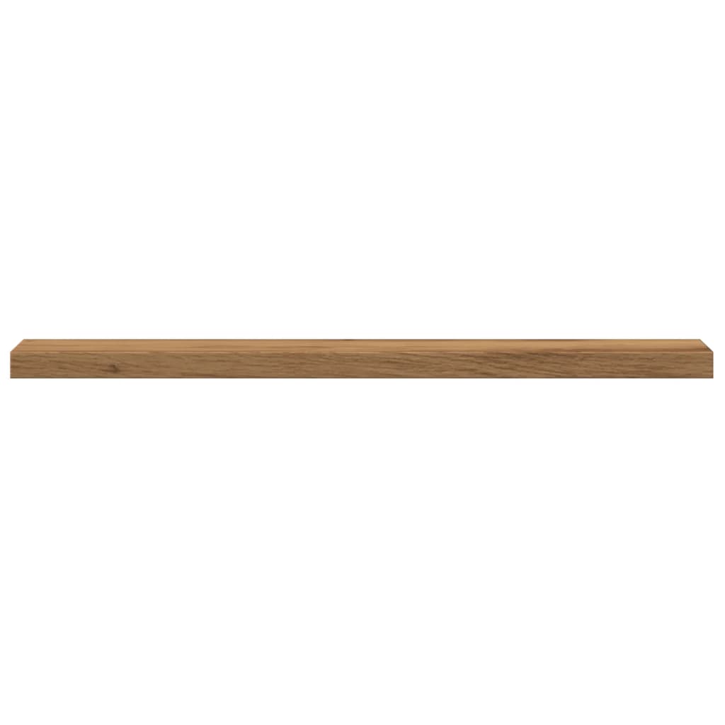 vidaXL Wandregale 4 Stk. Artisan-Eiche 40x10x1,5 cm Holzwerkstoff