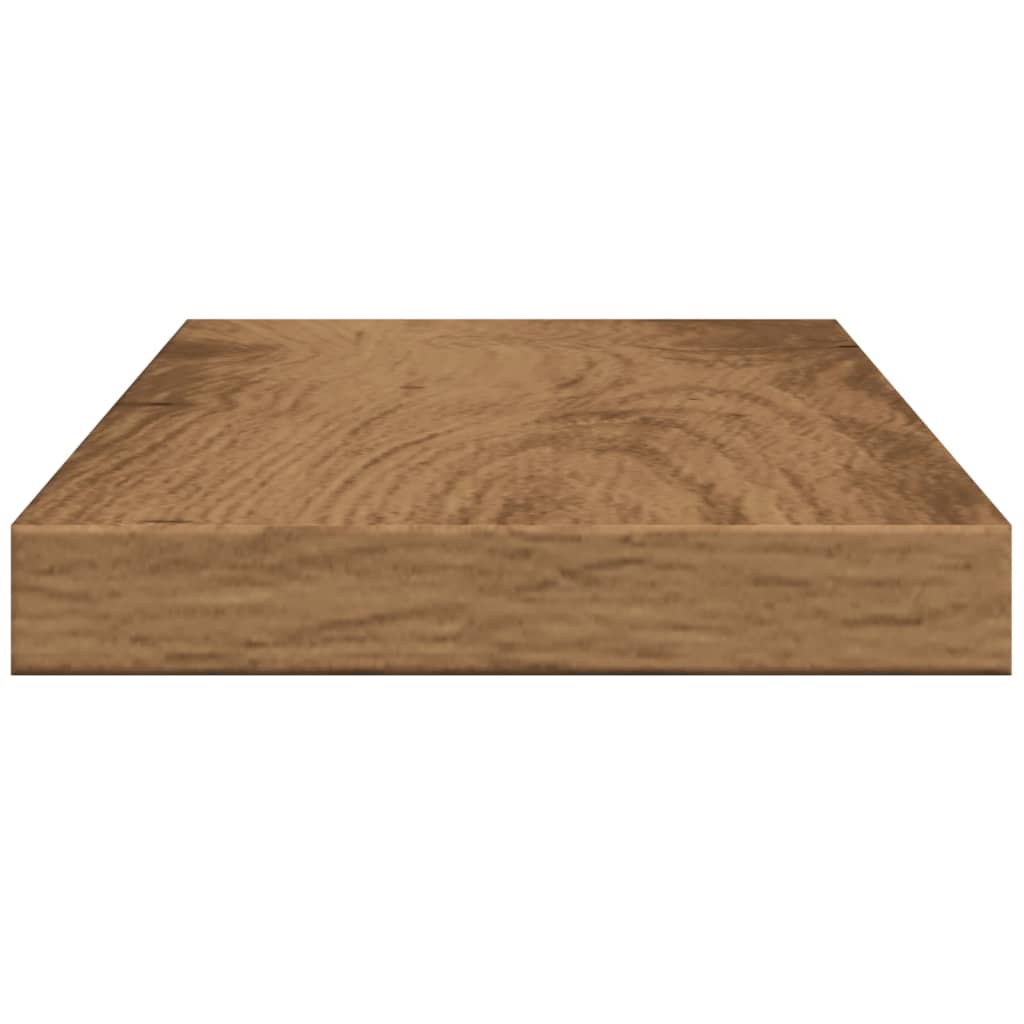 vidaXL Wandregale 4 Stk. Artisan-Eiche 40x10x1,5 cm Holzwerkstoff