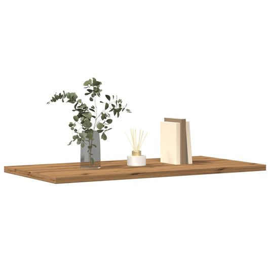 vidaXL Wandregale 4 Stk. Artisan-Eiche 60x30x1,5 cm Holzwerkstoff