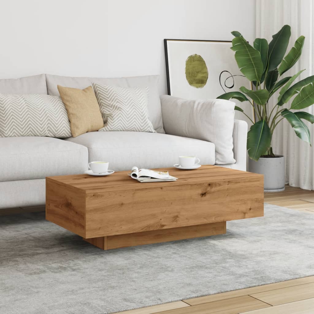 Couchtisch Artisan-Eiche 100x49,5x31 cm Holzwerkstoff