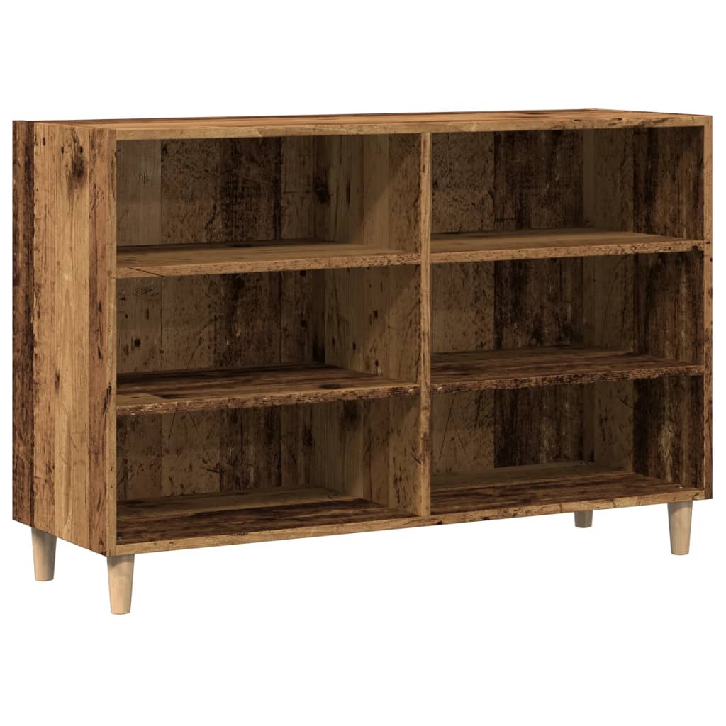 vidaXL Sideboard Altholz-Optik 103,5x35x70 cm Holzwerkstoff