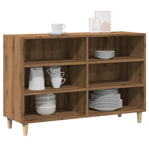 vidaXL Sideboard Artisan-Eiche 103,5x35x70 cm Holzwerkstoff