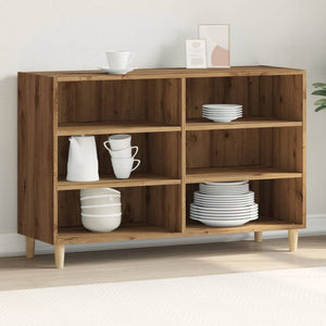 vidaXL Sideboard Artisan-Eiche 103,5x35x70 cm Holzwerkstoff