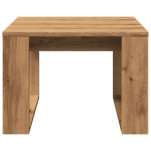 vidaXL Beistelltisch Artisan-Eiche 50x50x35 cm Holzwerkstoff