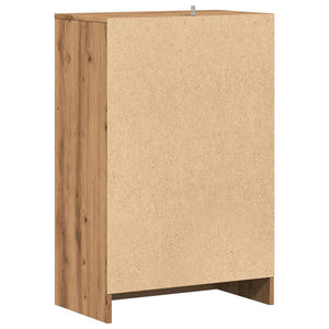 vidaXL Schuhschrank Artisan-Eiche 60x35x92 cm Holzwerkstoff