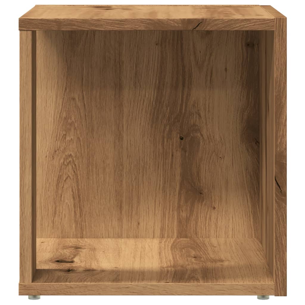 vidaXL Beistelltisch Artisan-Eiche 33x33x34 cm Holzwerkstoff