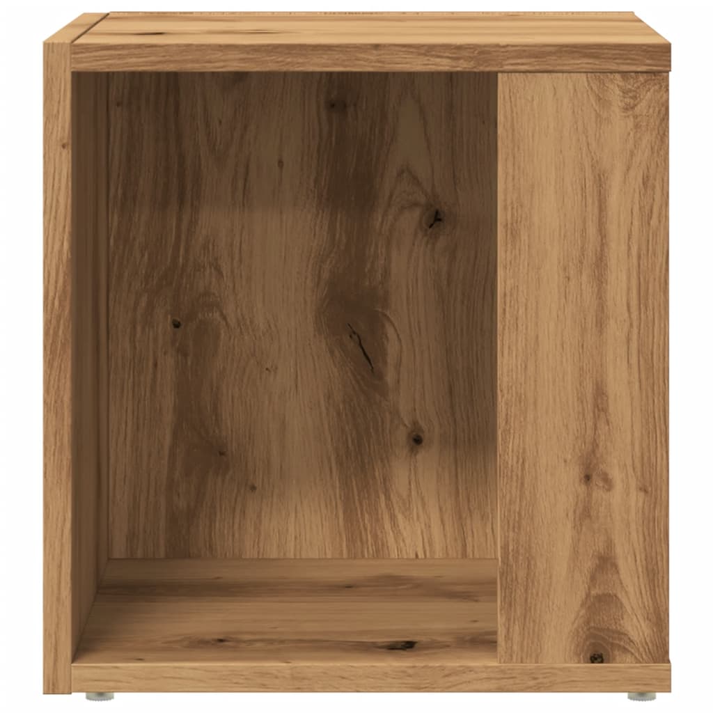 vidaXL Beistelltisch Artisan-Eiche 33x33x34 cm Holzwerkstoff