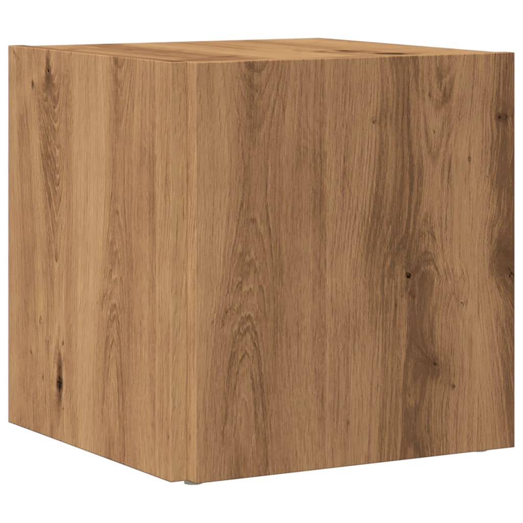 vidaXL Beistelltisch Artisan-Eiche 33x33x34 cm Holzwerkstoff