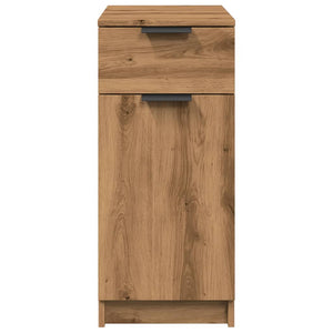 vidaXL Büroschrank Artisan-Eiche 33x50x75 cm Holzwerkstoff