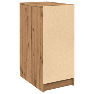 vidaXL Büroschrank Artisan-Eiche 33x50x75 cm Holzwerkstoff