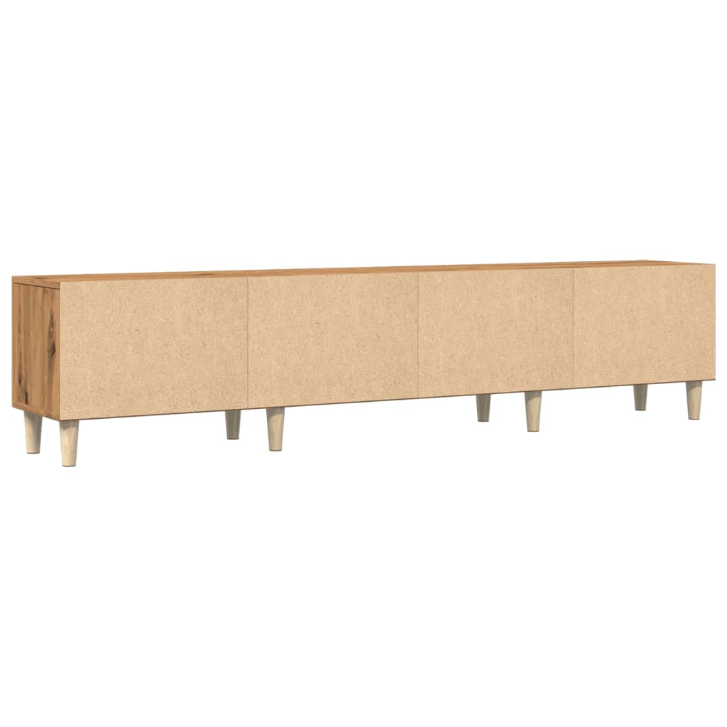 vidaXL TV-Schrank Artisan-Eiche 180x31,5x40 cm Holzwerkstoff