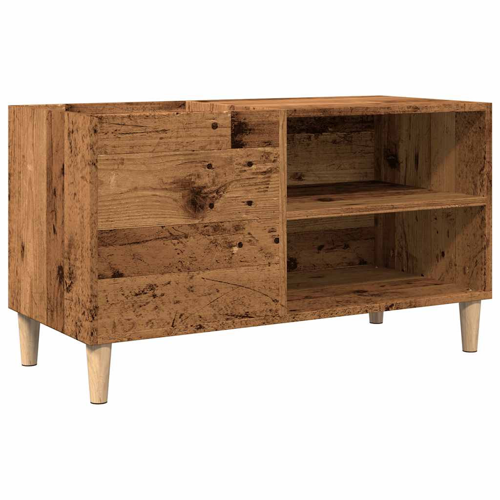 vidaXL Plattenschrank Altholz-Optik 84,5x38x48 cm Holzwerkstoff