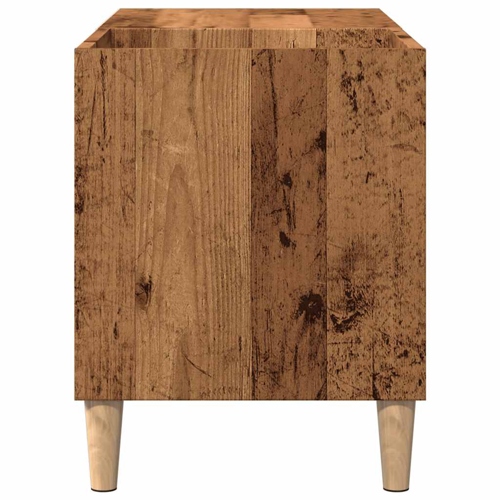 vidaXL Plattenschrank Altholz-Optik 84,5x38x48 cm Holzwerkstoff