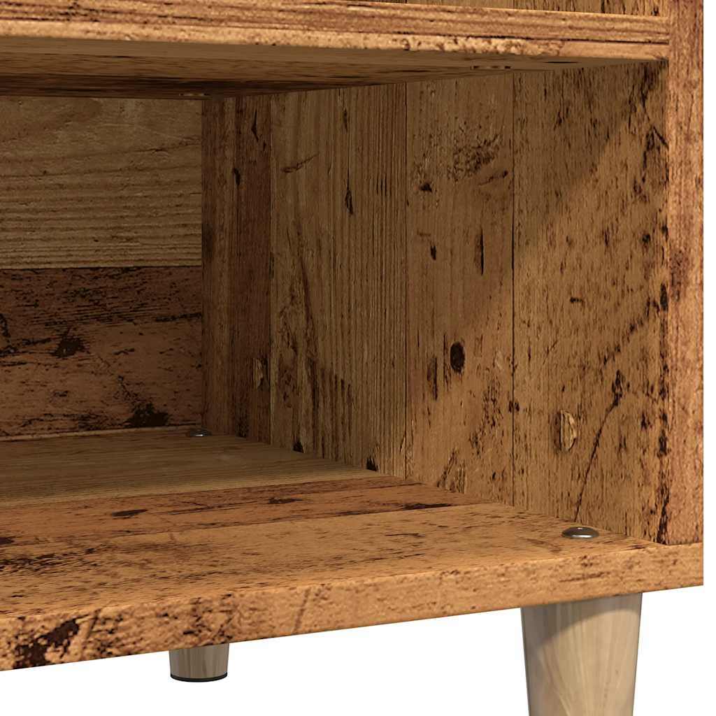 vidaXL Plattenschrank Altholz-Optik 84,5x38x48 cm Holzwerkstoff