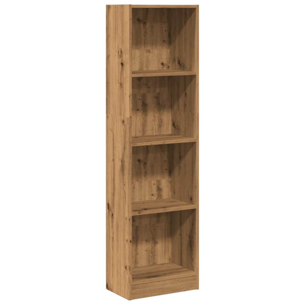 Bücherregal Artisan-Eiche 40x24x143 cm Holzwerkstoff VIDAXL