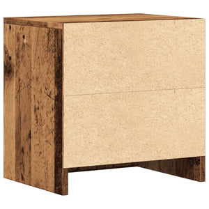 vidaXL Nachttisch Altholz-Optik 40x30x40 cm Holzwerkstoff