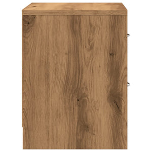 vidaXL Nachttisch Artisan-Eiche 40x30x40 cm Holzwerkstoff