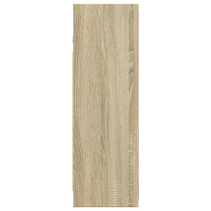 vidaXL Bad-Spiegelschrank Sonoma-Eiche 62,5x20,5x64 cm Holzwerkstoff