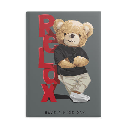 Notizbuch Teddy Relax