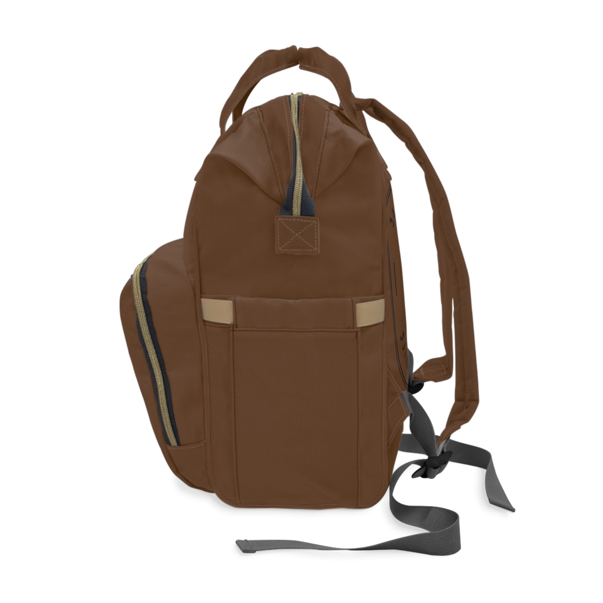 Basic Brown Wickelrucksack