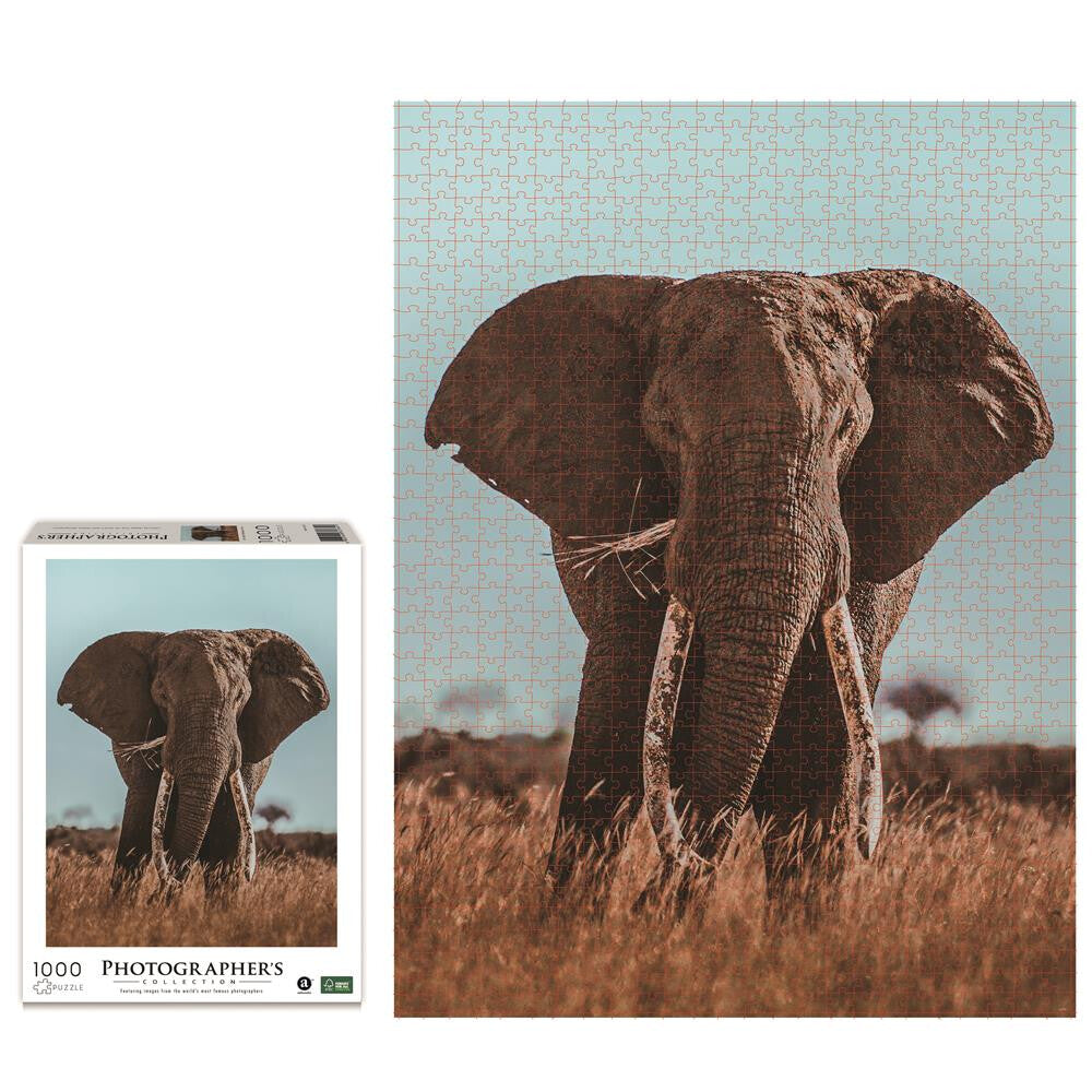 Afrikanischer Elefant 1000 Teile (Donal Boyd)