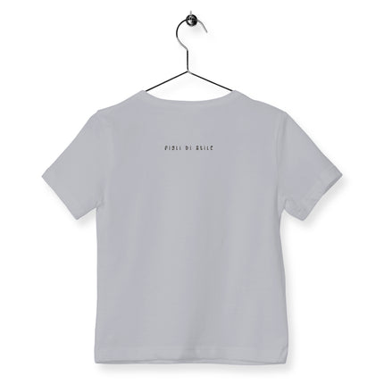 Kinder T-Shirt Teddy Relax - back_heathergrau