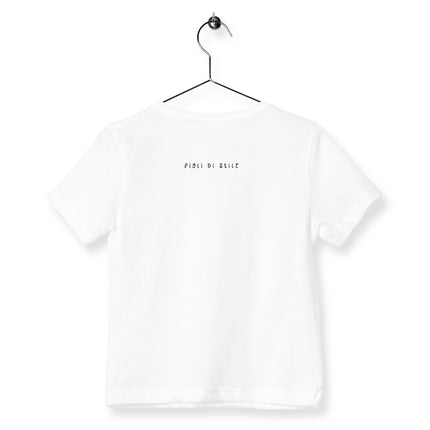 Kinder T-Shirt Teddy Relax - back_weiß