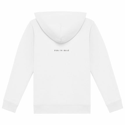 Kappuzenpulli mit liebi gmacht - back_weiß