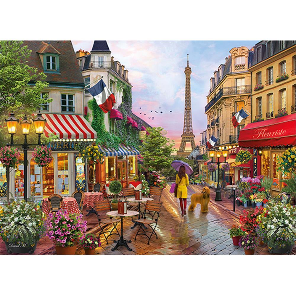 Puzzle Blumen in Paris, 1000 teilig