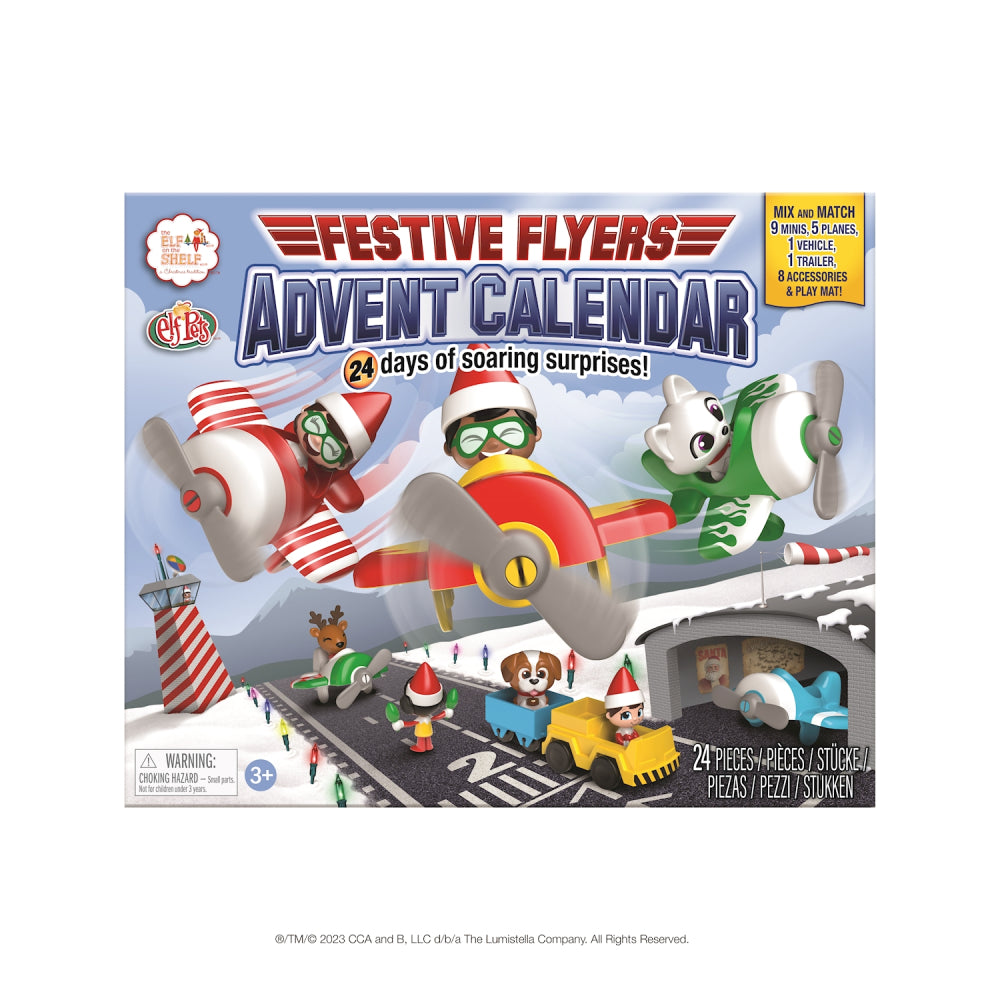 Elf Adventskalender Festive Flyers